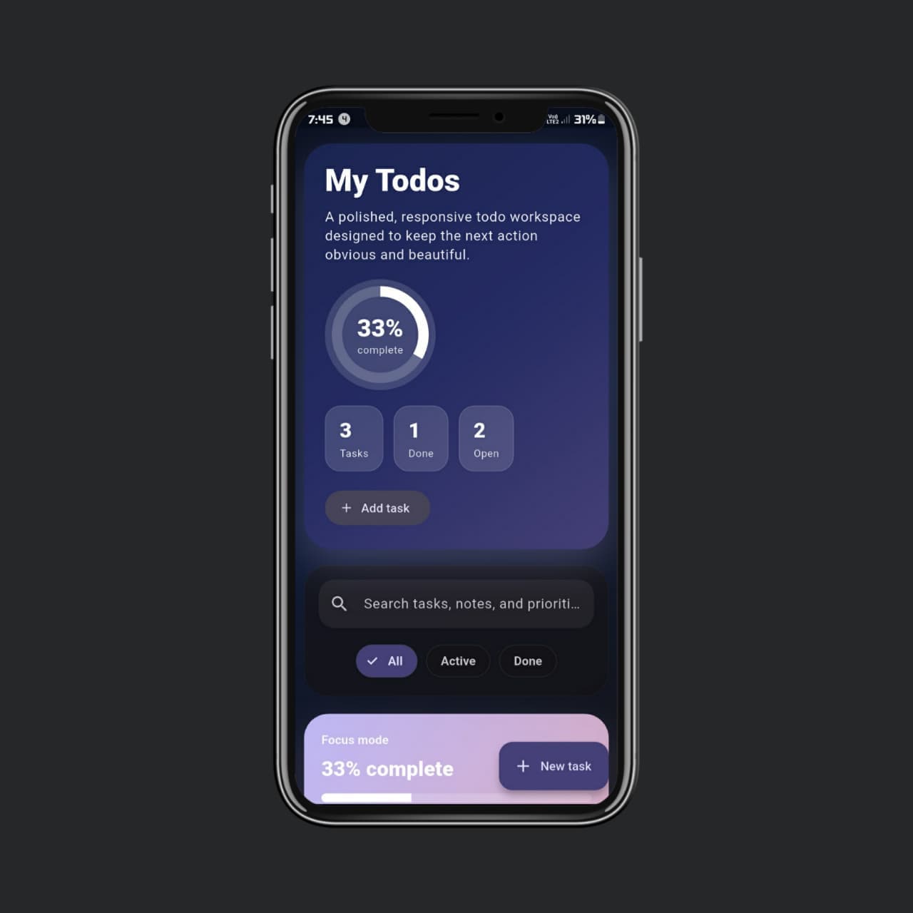 Mobile App Screen 3